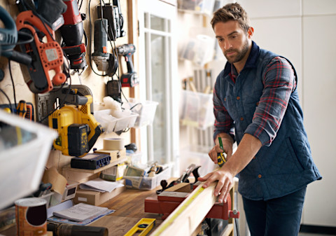 Handyman worker